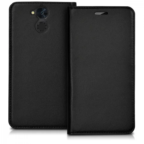 Husa Blackview P2, Piele ecologica, Negru, 41651.01