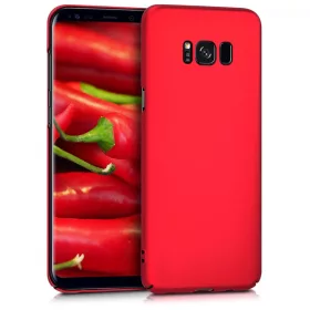 Husa Samsung Galaxy S8 Plus, Policarbonat, Rosu, 41801.36