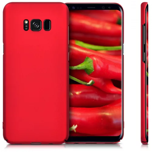 Husa Samsung Galaxy S8 Plus, Policarbonat, Rosu, 41801.36