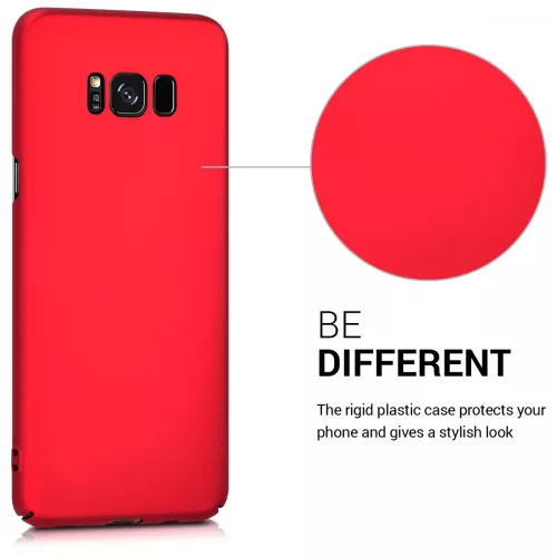Husa Samsung Galaxy S8 Plus, Policarbonat, Rosu, 41801.36
