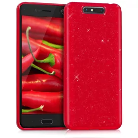 Husa ZTE Blade V8, Silicon, Rosu, 42305.09