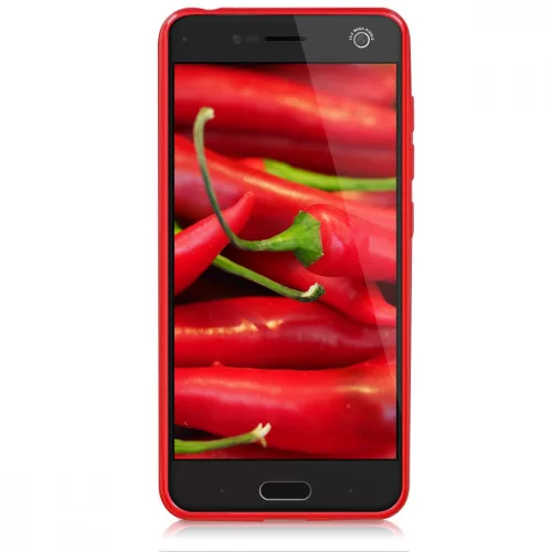 Husa ZTE Blade V8, Silicon, Rosu, 42305.09