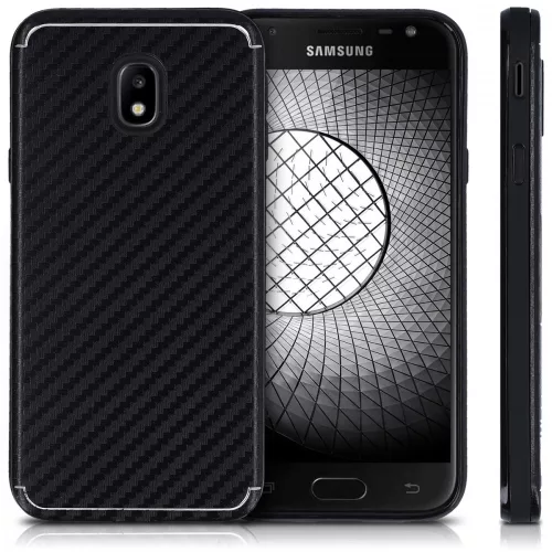 Husa Samsung Galaxy J3 (2017), Silicon, Negru, 42298.01