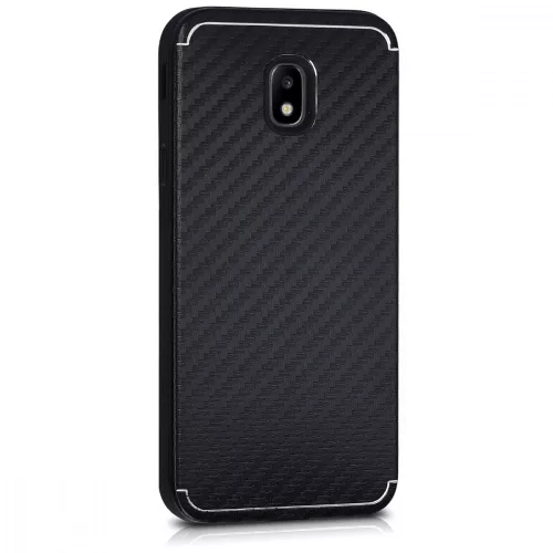 Husa Samsung Galaxy J3 (2017), Silicon, Negru, 42298.01