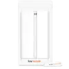 Husa de protectie pentru Apple Pencil (1. Gen), Kwmobile, Alb, Silicon, 42271.02