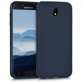 Husa Samsung Galaxy J7 (2017), Silicon, Albastru, 42287.53