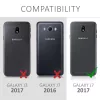 Husa Samsung Galaxy J7 (2017), Silicon, Albastru, 42287.53