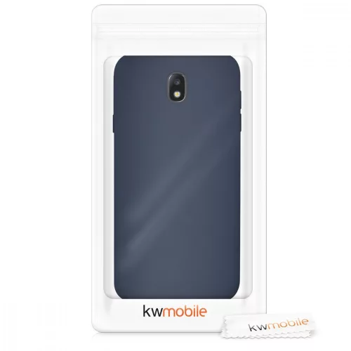 Husa Samsung Galaxy J7 (2017), Silicon, Albastru, 42287.53