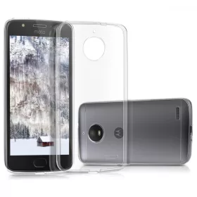 Husa Motorola Moto E4, Silicon, Transparent, 42350.03