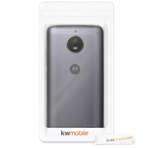 Husa Motorola Moto E4, Silicon, Transparent, 42350.03