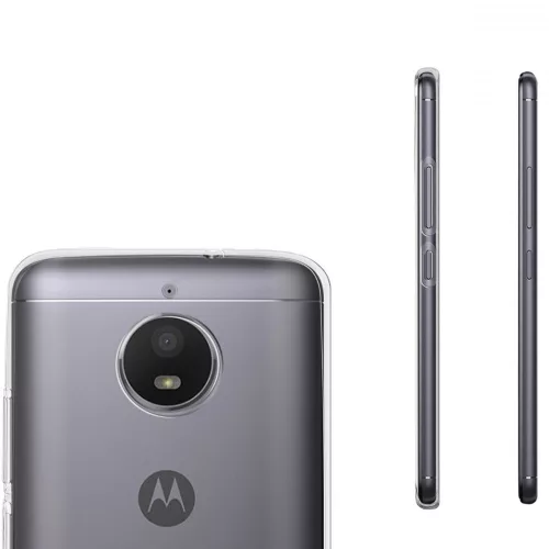 Husa Motorola Moto E4, Silicon, Transparent, 42350.03