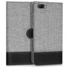 Husa Blackview A9 Pro, Textil, Gri, 42340.01
