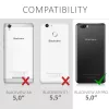 Husa Blackview A9 Pro, Textil, Gri, 42340.01
