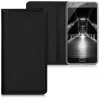 Husa Blackview A9 Pro, Piele ecologica, Negru, 42339.01