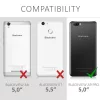 Husa Blackview A9 Pro, Piele ecologica, Negru, 42339.01