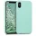 Husa Apple iPhone X / iPhone XS, Silicon, Verde, 42495.71