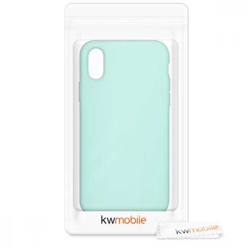 Husa Apple iPhone X / iPhone XS, Silicon, Verde, 42495.71