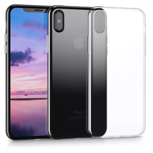Husa Apple iPhone X / iPhone XS, Silicon, Transparent, 42500.03