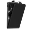 Husa Apple iPhone X / iPhone XS, Piele ecologica, Negru, 42514.01