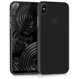 Husa Apple iPhone X/iPhone XS, Plastic, Negru, 42506.01