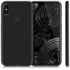 Husa Apple iPhone X/iPhone XS, Plastic, Negru, 42506.01
