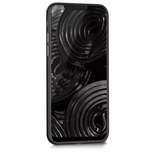 Husa Apple iPhone X/iPhone XS, Plastic, Negru, 42506.01