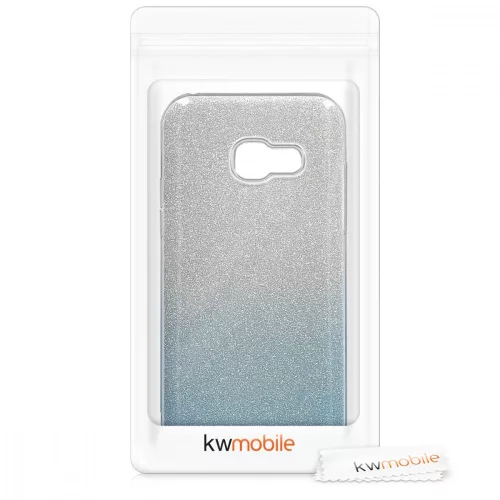 Husa Samsung Galaxy A3 (2017), Silicon, Albastru, 42736.01