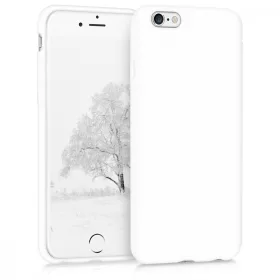 Husa Apple iPhone 6 / iPhone 6s, Silicon, Alb, 35176.48