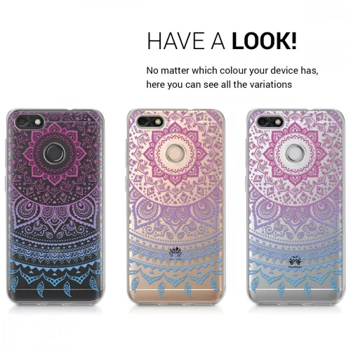 Husa Huawei Y6 Pro, Silicon, Multicolor, 42771.01