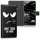 Husa Blackview P2, Piele ecologica, Negru, 42830.01