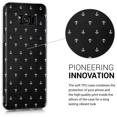 Husa Samsung Galaxy S8 Plus, Silicon, Albastru, 41873.06