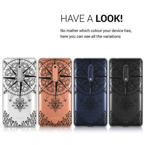 Husa Nokia 5, Silicon, Multicolor, 41112.03