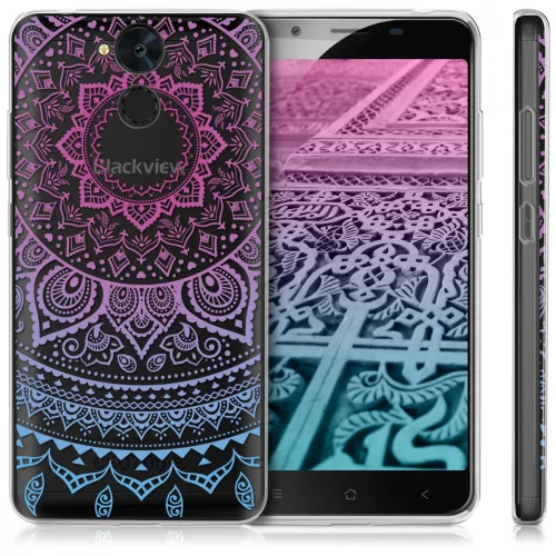 Husa Blackview P2, Silicon, Multicolor, 42974.01