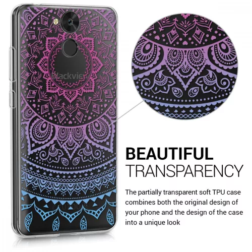 Husa Blackview P2, Silicon, Multicolor, 42974.01