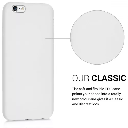 Husa Apple iPhone 6 / iPhone 6s, Silicon, Gri, 35176.70