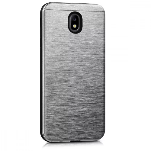 Husa Samsung Galaxy J7 (2017), Aluminiu, Argintiu, 43024.35