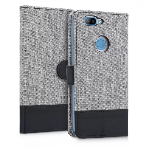 Husa Elephone P8 Mini, Textil, Gri, 43075.22