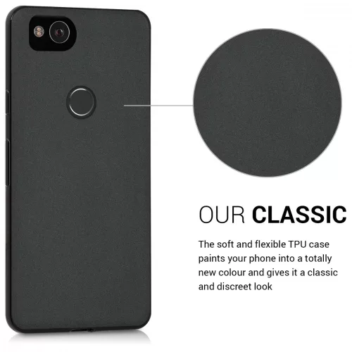 Husa Google Pixel 2, Silicon, Negru, 43081.47