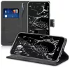 Husa LG X Power 2, Piele ecologica, Negru, 43091.01