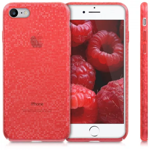 Husa Apple iPhone 8 / iPhone 7 / iPhone SE 2, Policarbonat, Rosu, 43107.09
