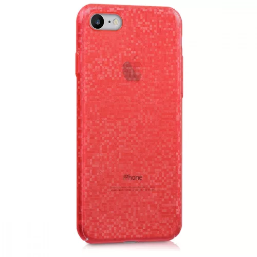 Husa Apple iPhone 8 / iPhone 7 / iPhone SE 2, Policarbonat, Rosu, 43107.09