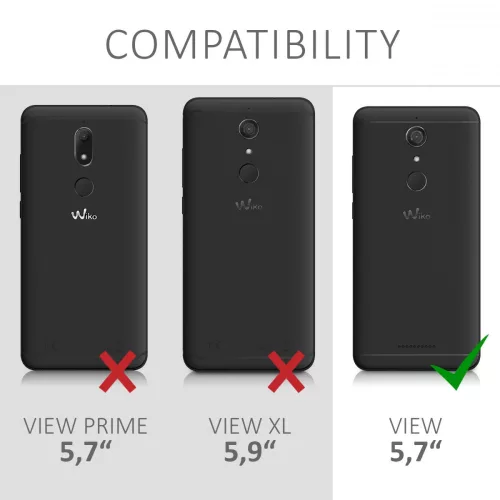 Husa Wiko View, Silicon, Transparent, 43185.03