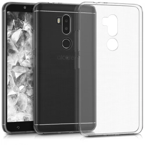 Husa Alcatel A7 XL, Silicon, Transparent, 43182.03