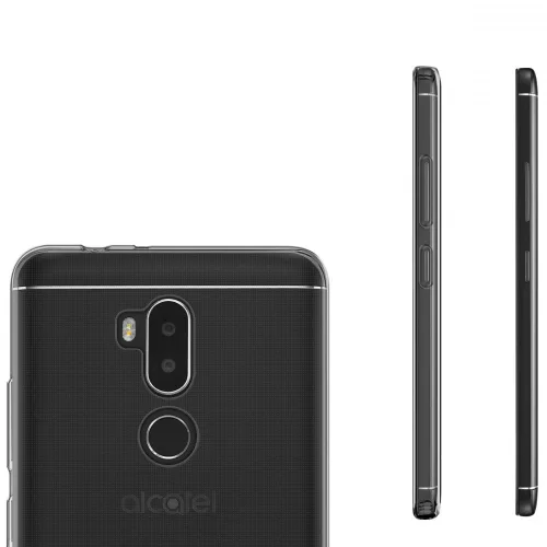 Husa Alcatel A7 XL, Silicon, Transparent, 43182.03
