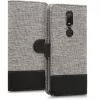 Husa Wiko View Prime, Textil, Gri, 43191.22