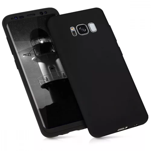 Husa Samsung Galaxy S8, Silicon, Negru, 41805.68
