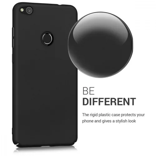 Husa Huawei P9 Lite (2017), Policarbonat, Negru, 43236.47