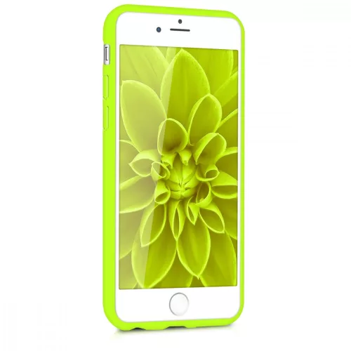 Husa Apple iPhone 6 / iPhone 6s, Silicon, Galben, 43410.75