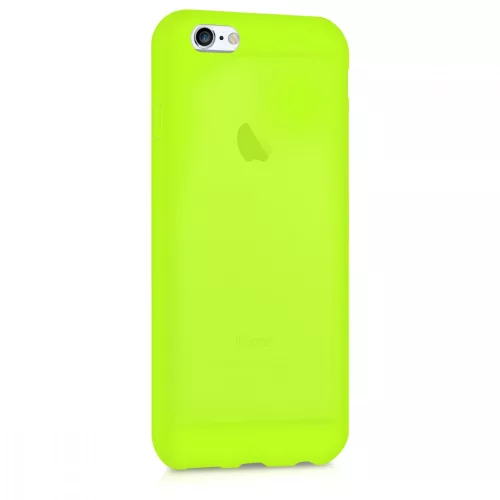 Husa Apple iPhone 6 / iPhone 6s, Silicon, Galben, 43410.75