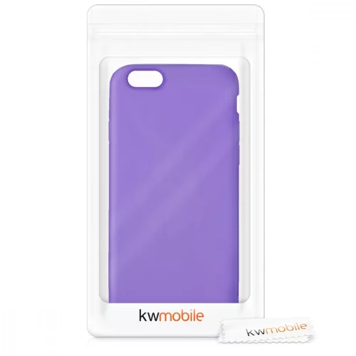 Husa Apple iPhone 6 / iPhone 6s, Silicon, Violet, 35176.55